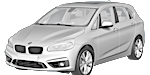 BMW F45 C1540 Fault Code